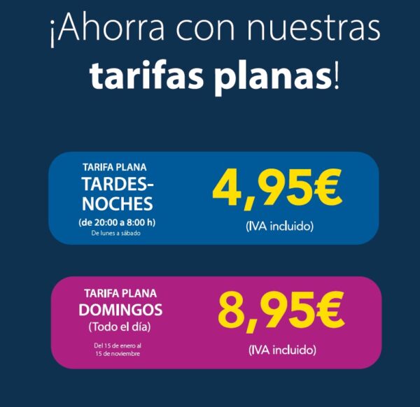 Tarifa plana - Parking Valencia Centro