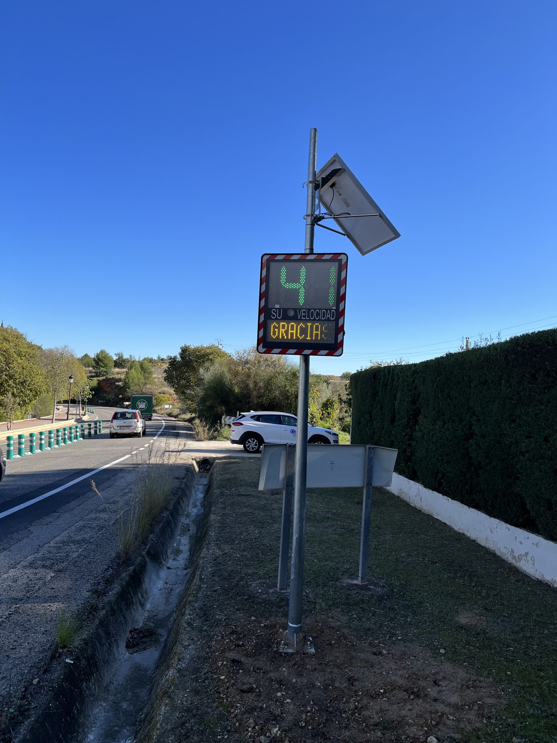 Radar instalado en Chiva