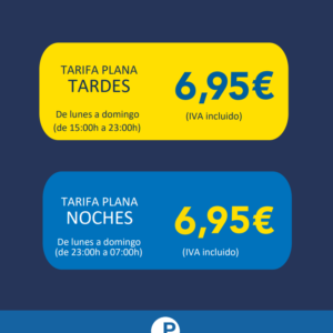 Flat rate - Plaza Castilla Courthouse Parking